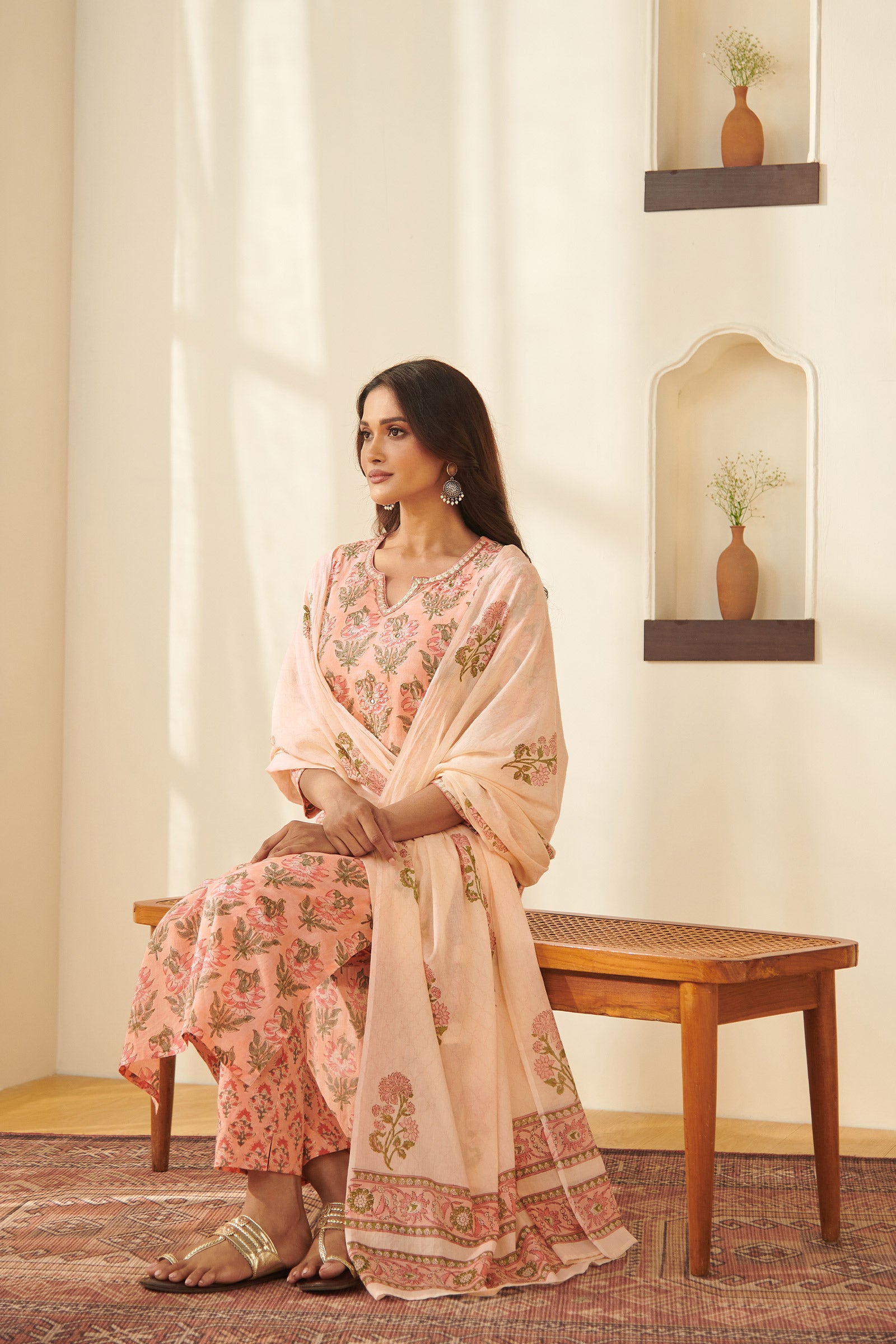 Surplus: Gulbarg Kaira Sanganeri Kurta