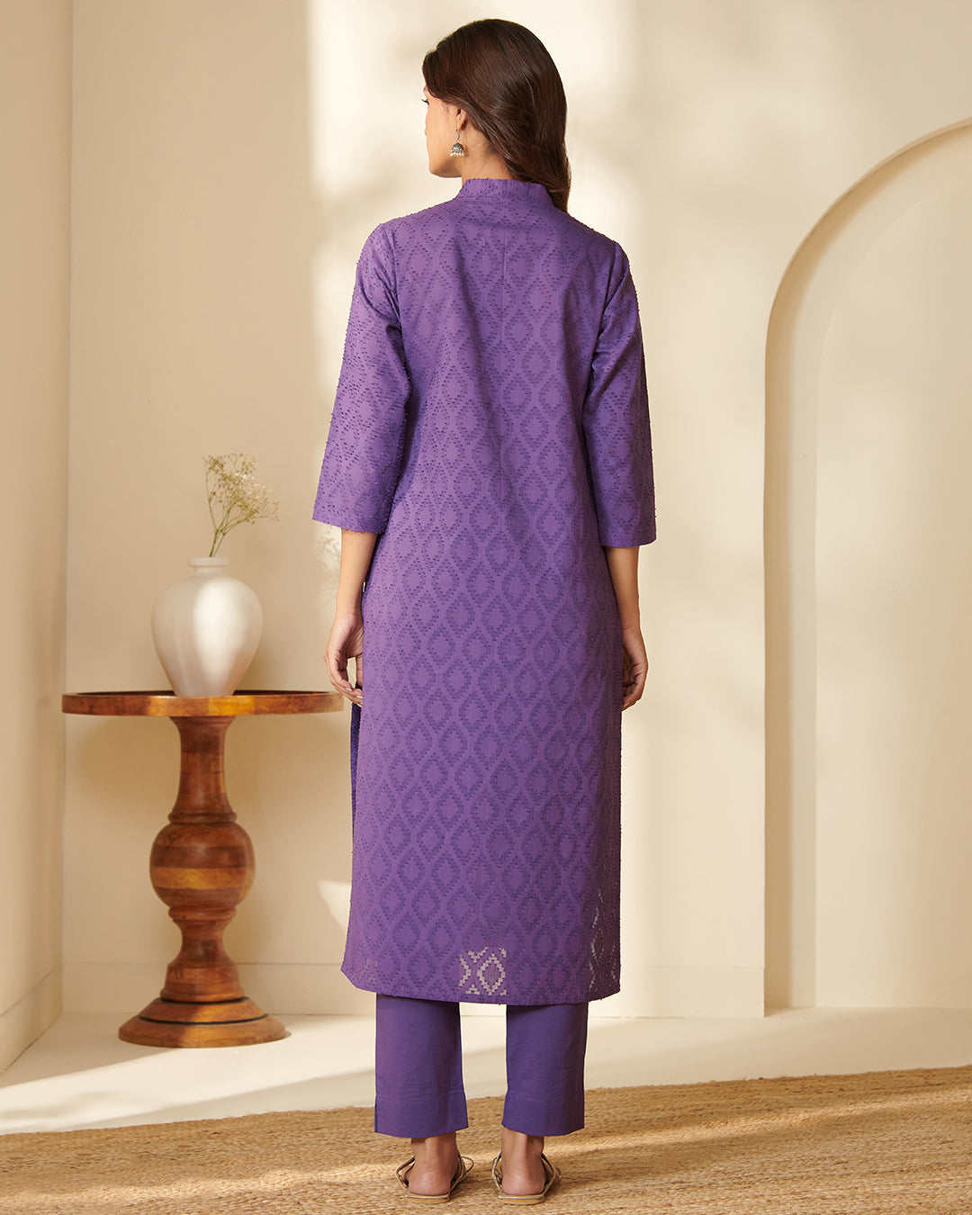 Roza Mahi Purple Kurta