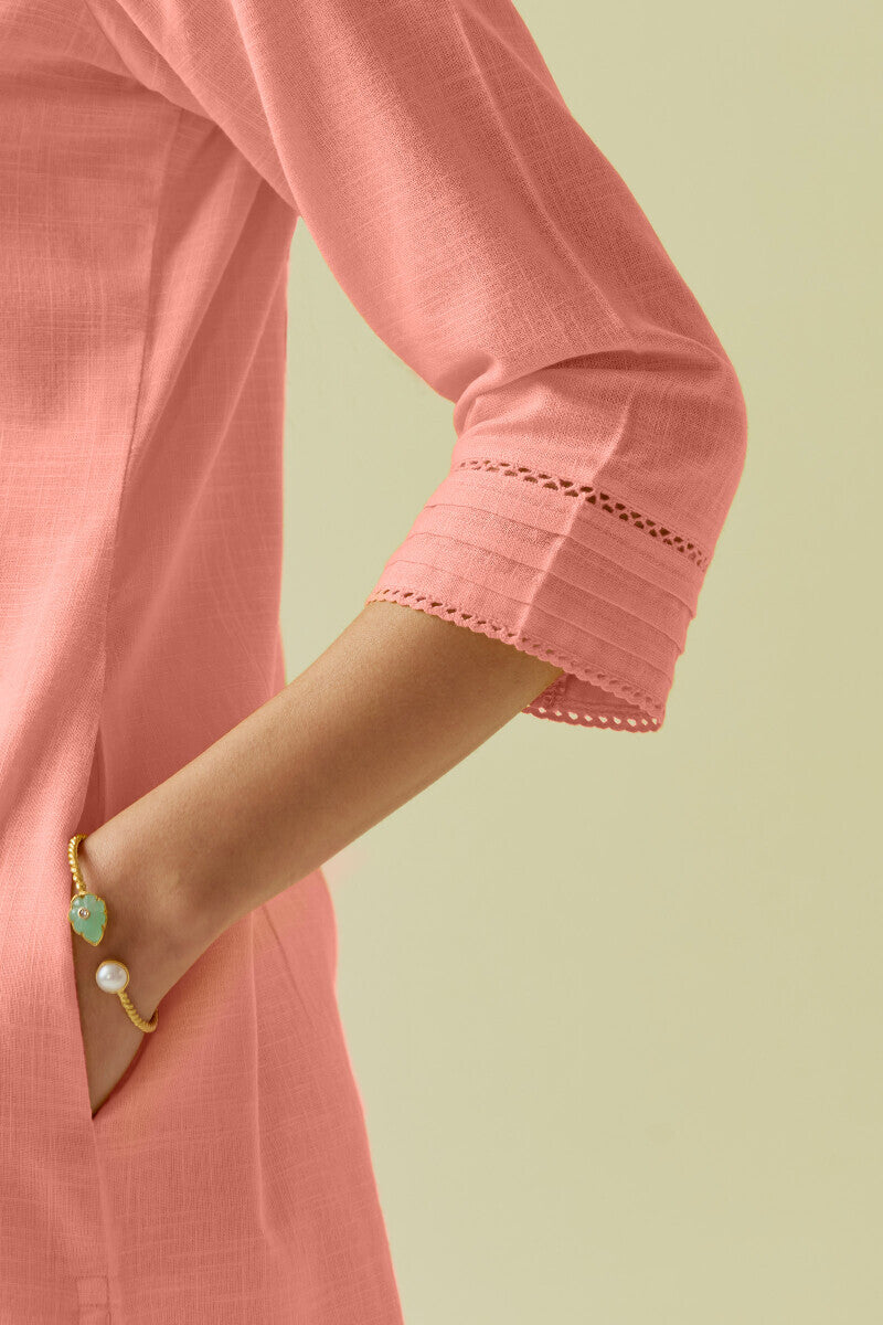 Roza Zara Light Pink Kurta