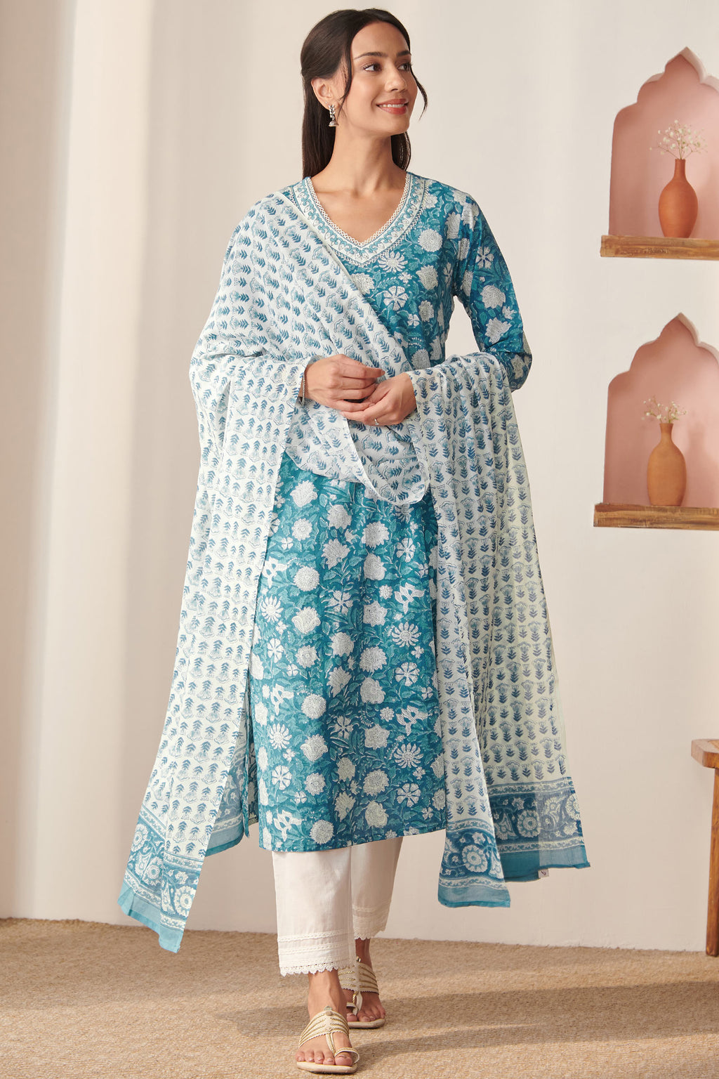 Gauhar Sania Sanganeri Kurta