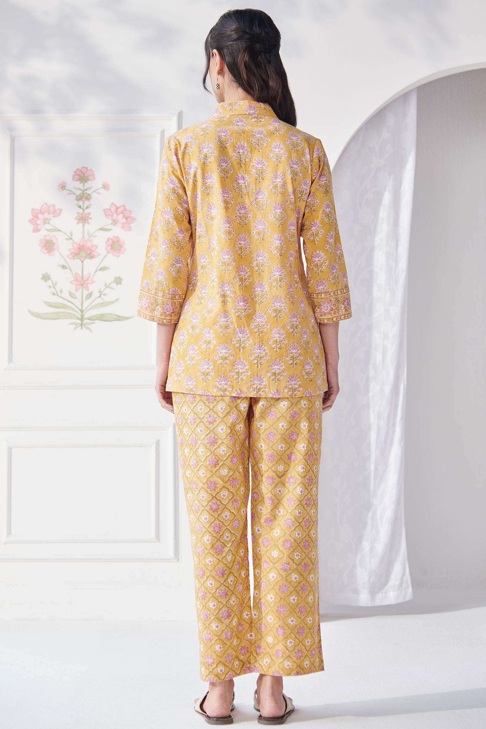 Gulbahar Zunaira Sanganeri Co-Ord Set