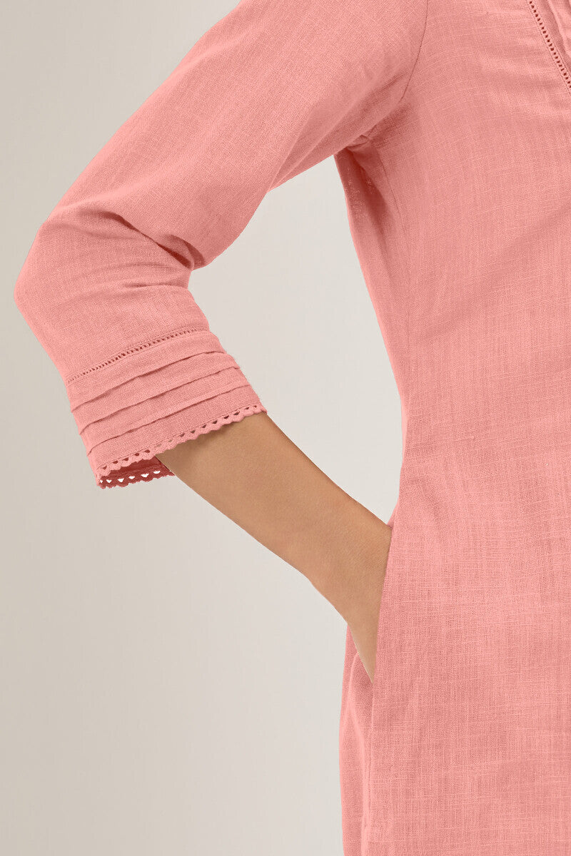 Roza Nida Light Pink Kurta