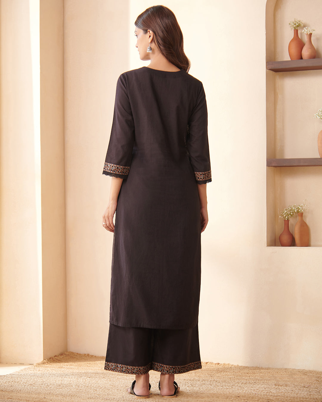 Sehra Amarya Ajrak Kurta