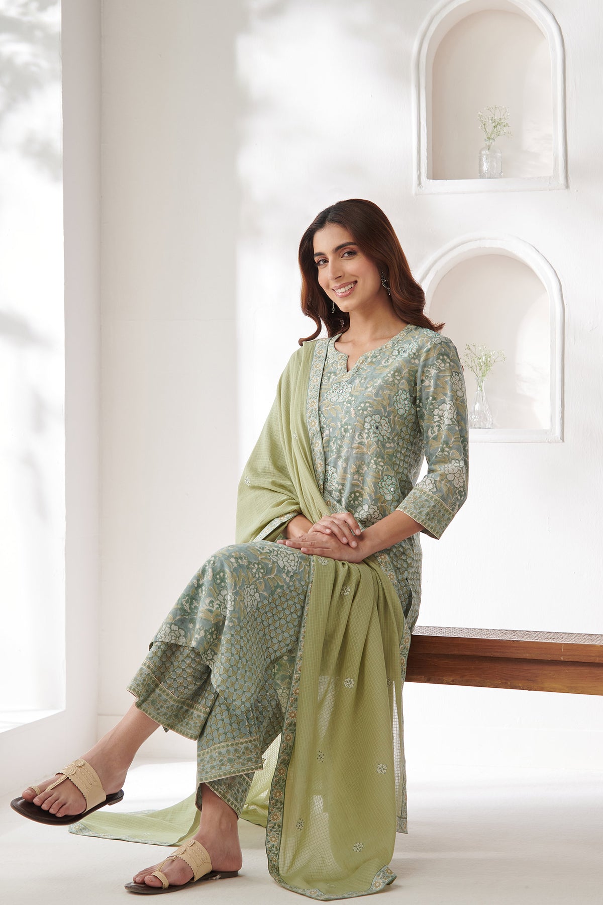 Gulshan Bagh Aliza Sanganeri Kurta