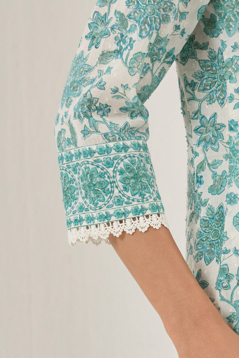 Neelofar Naureen Sanganeri Kurta