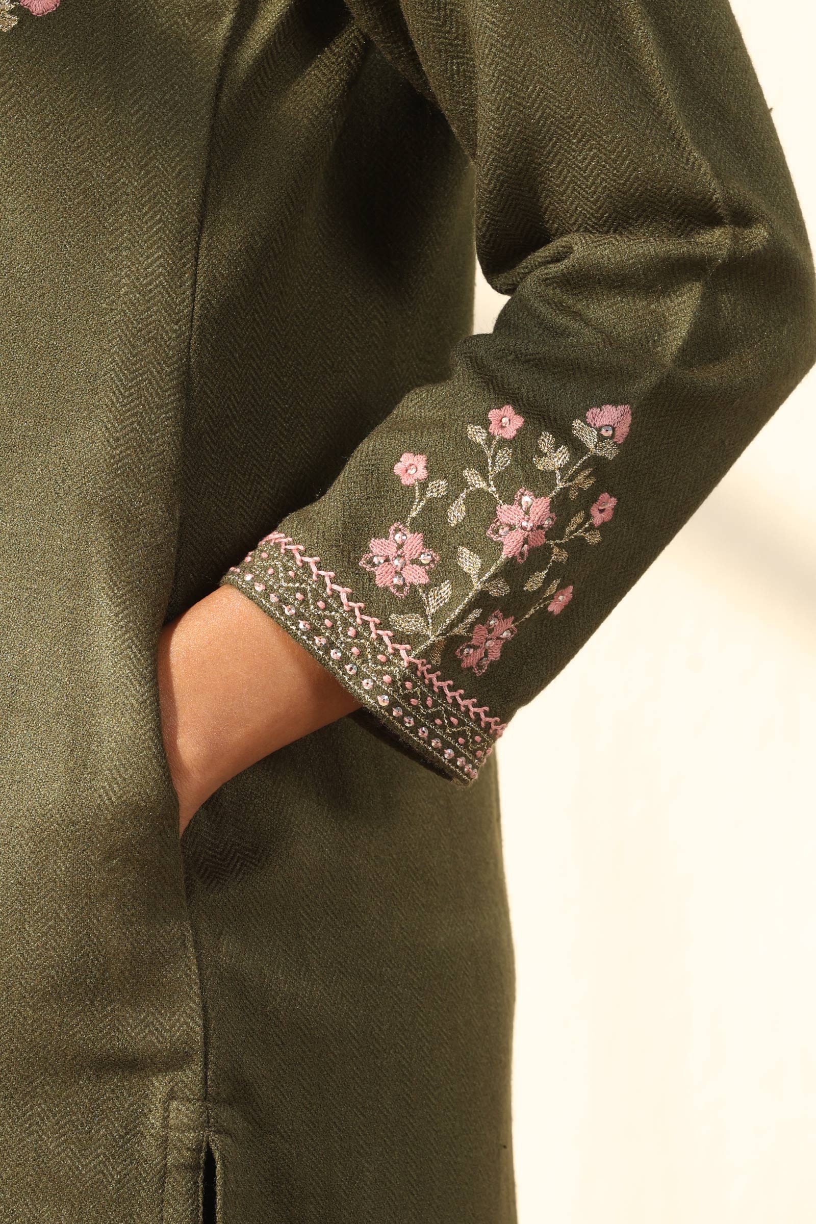 Naadirah Parisa Faux Wool Kurta