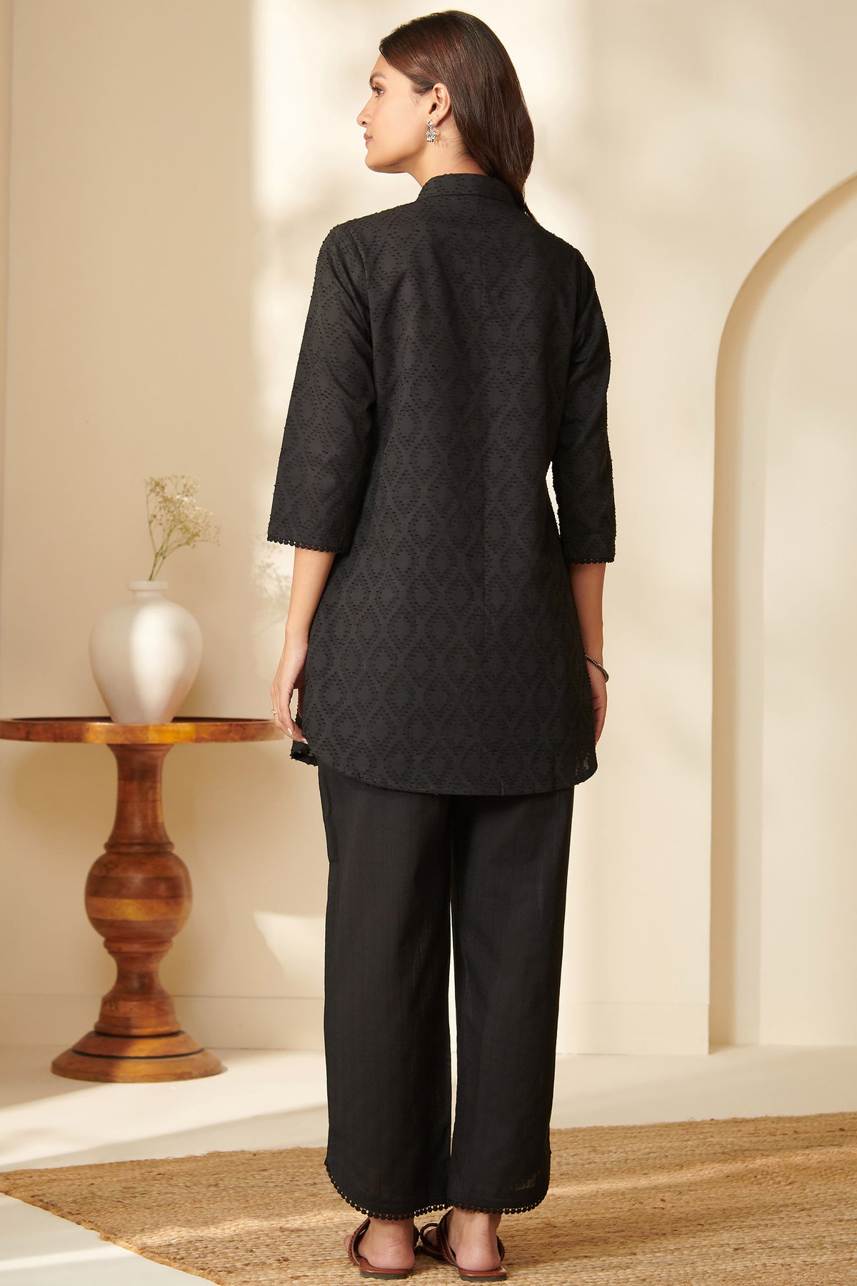 Surplus: Roza Zunaira Black Co-Ord Set