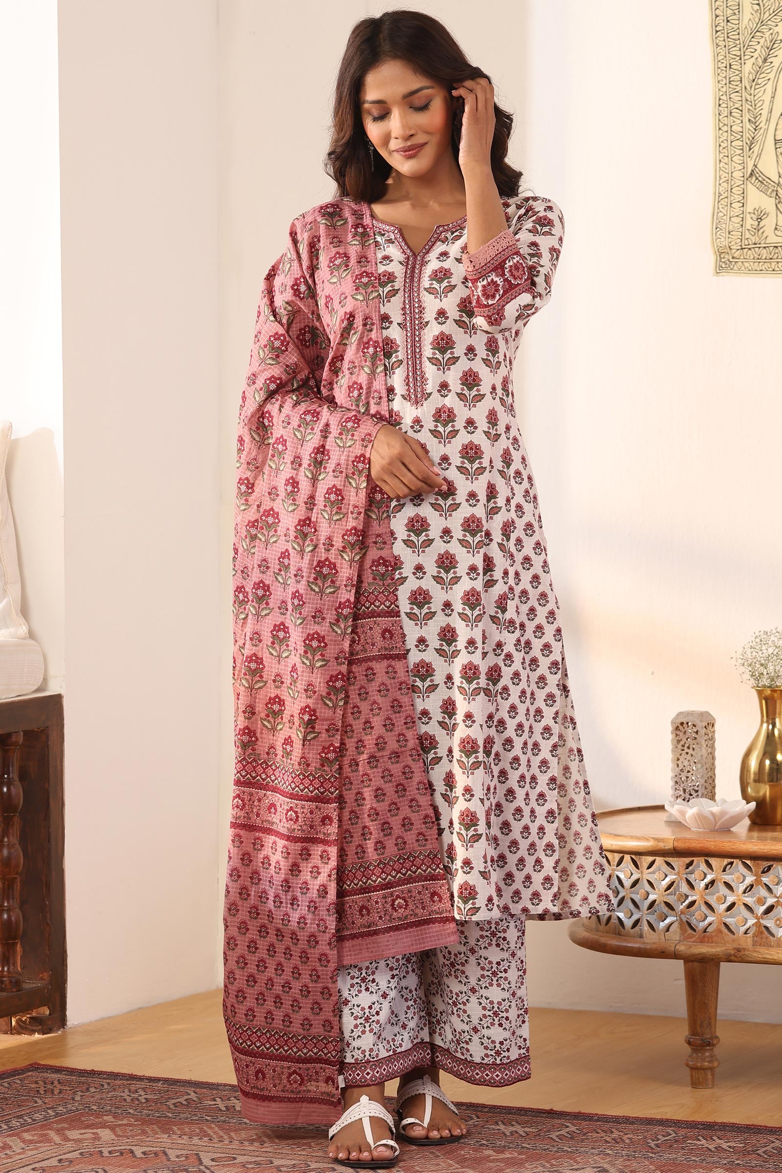 Rosheen Nasira Sanganeri Kurta