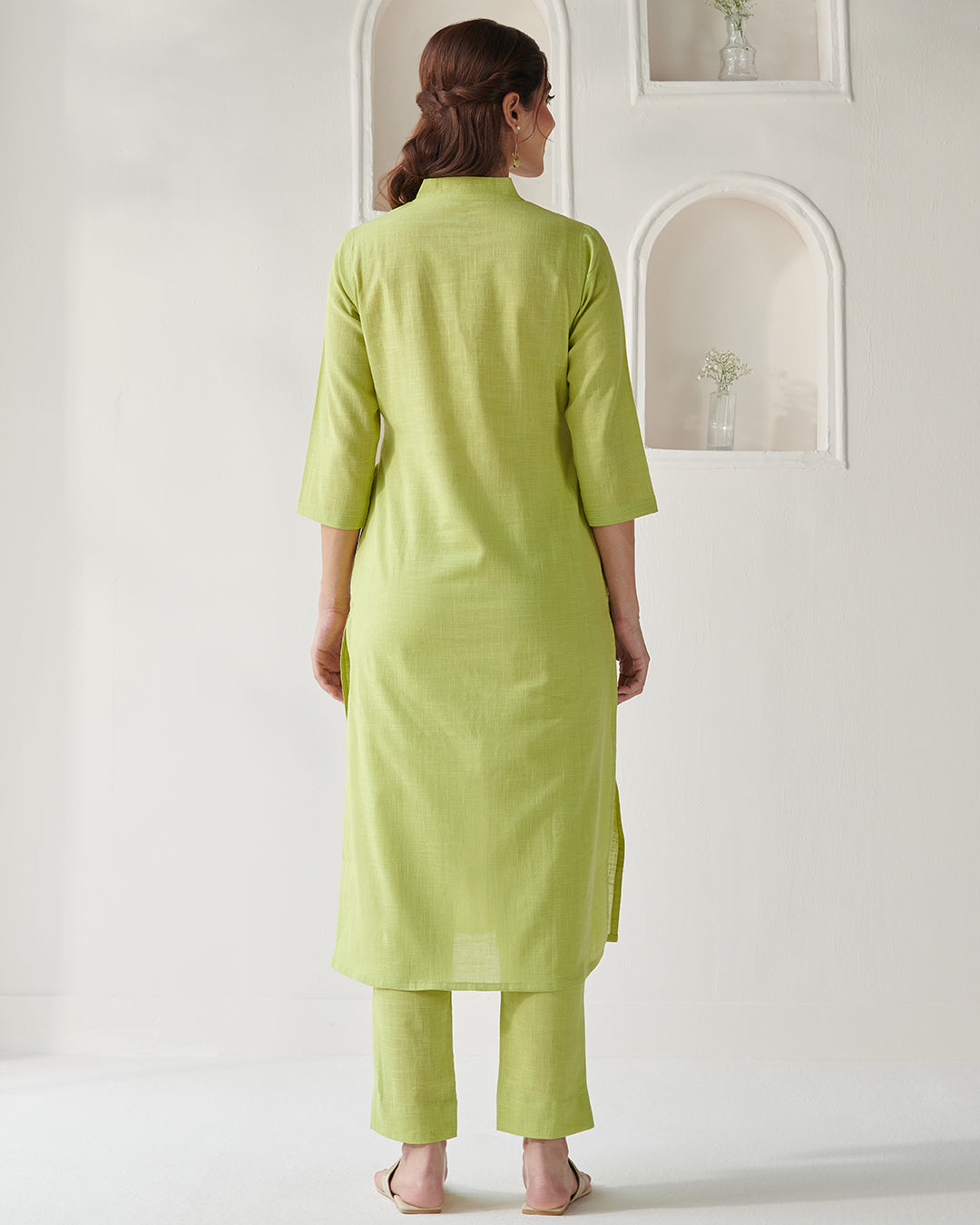Roza Layla Apple Green Kurta