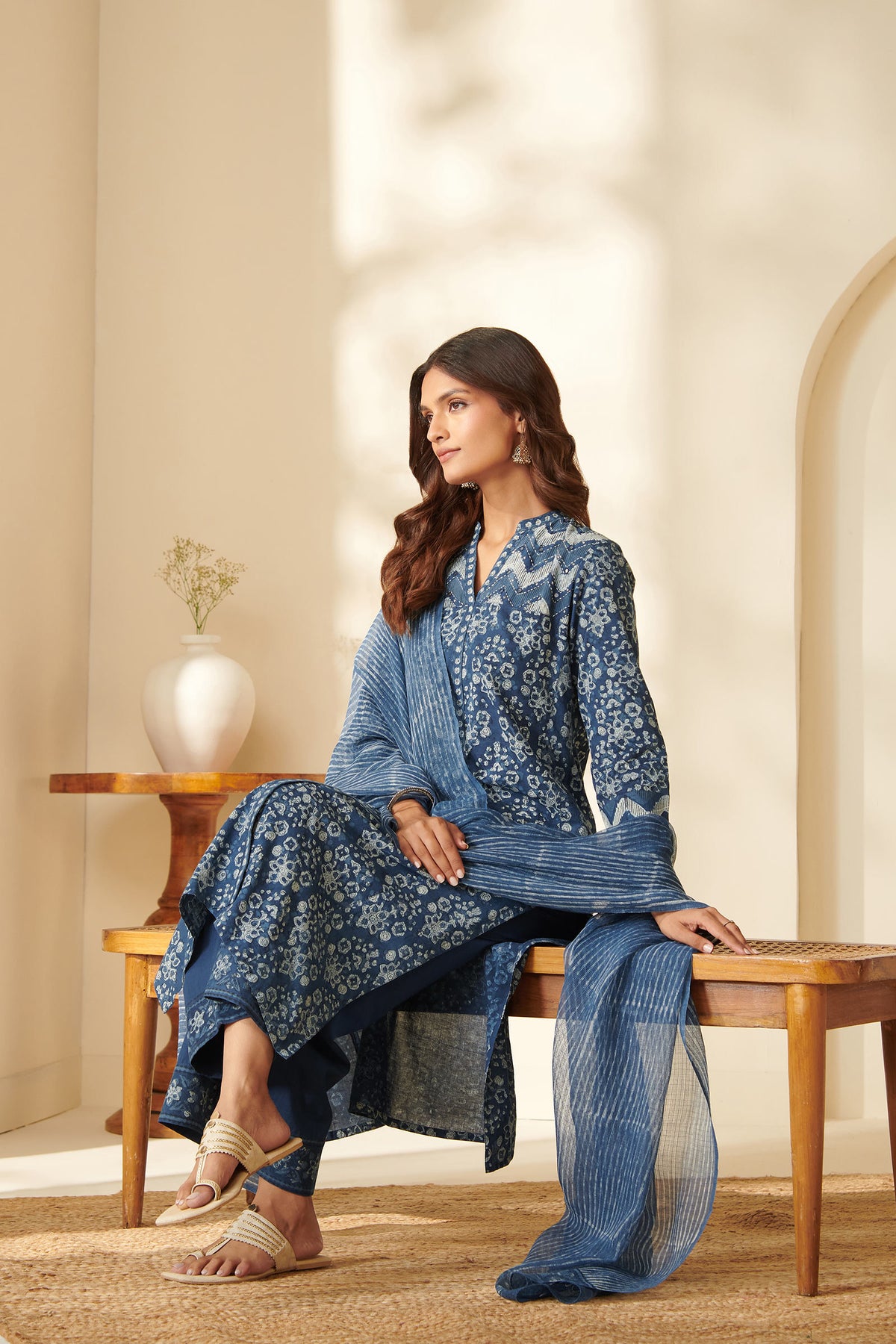 Sehra Aasira Bagru Kurta