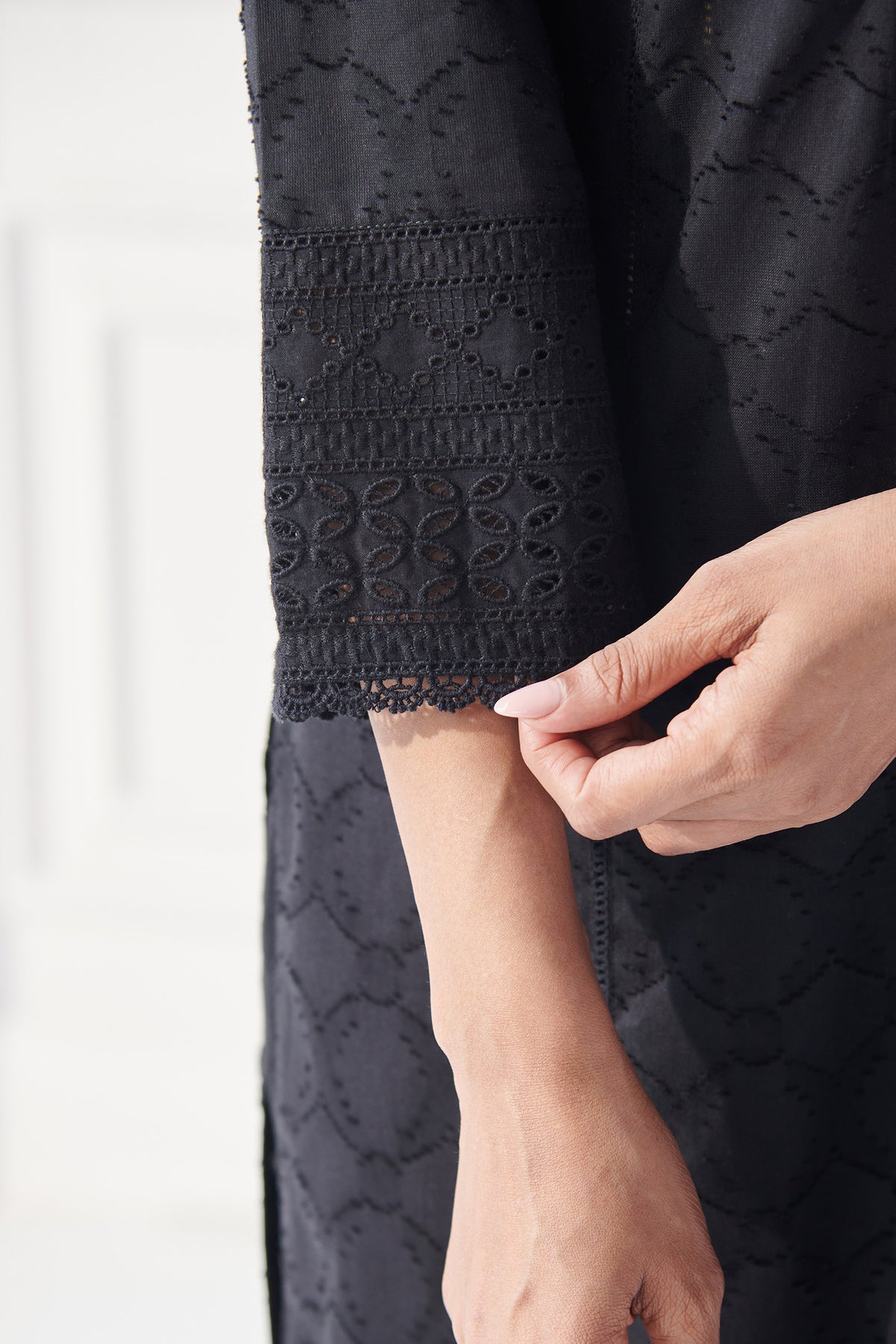 Mumtaz Nohreen Black Kurta