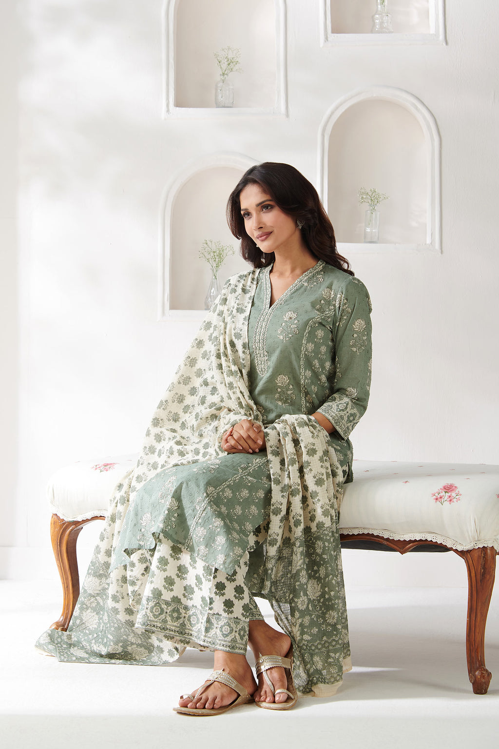 Surplus: Gulbarg Kaira Sanganeri Kurta