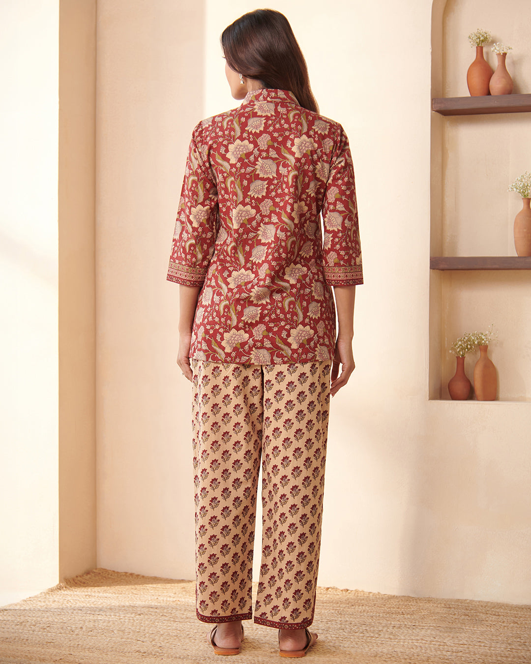 Gauhar Gulbano Sanganeri Co-Ord Set