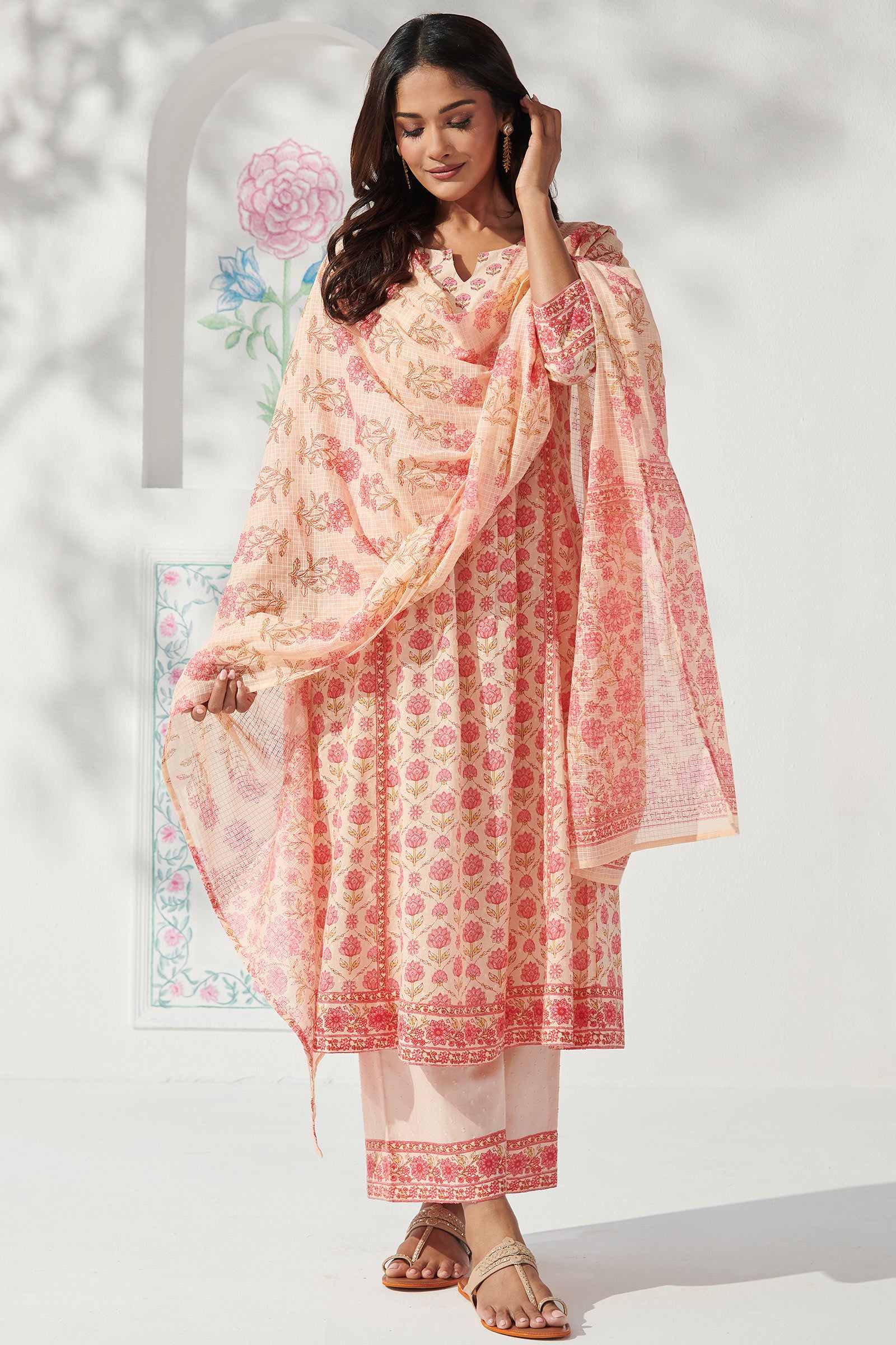 Gulbahar Saira Sanganeri Kurta