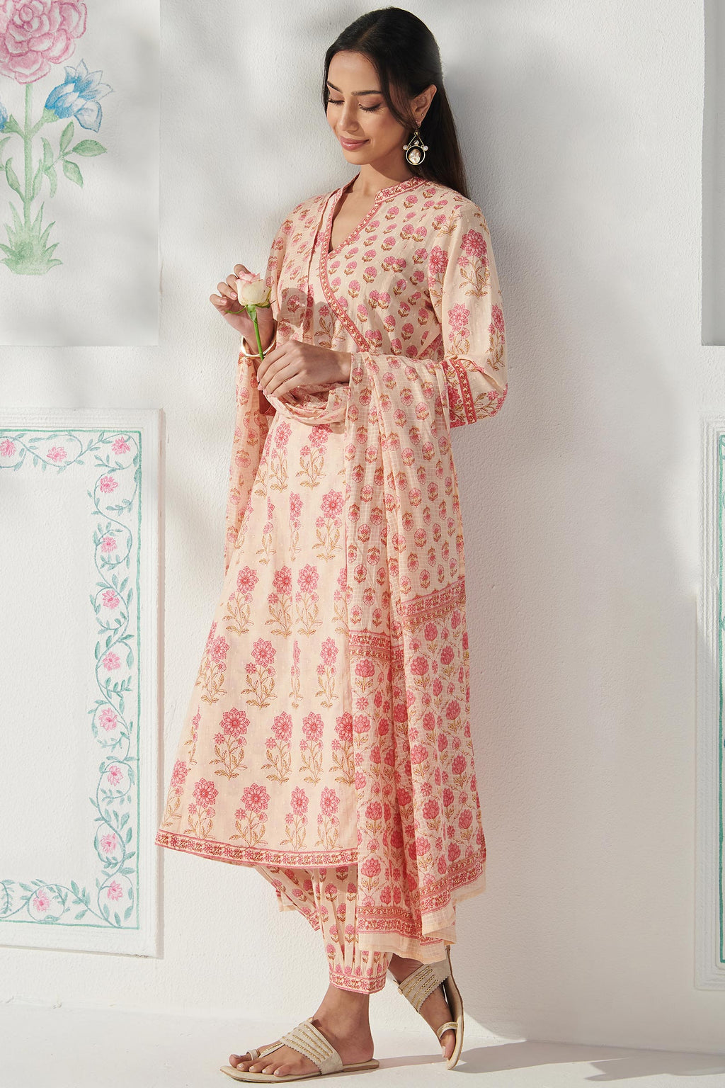 Gulbahar Safiya Sanganeri Kurta