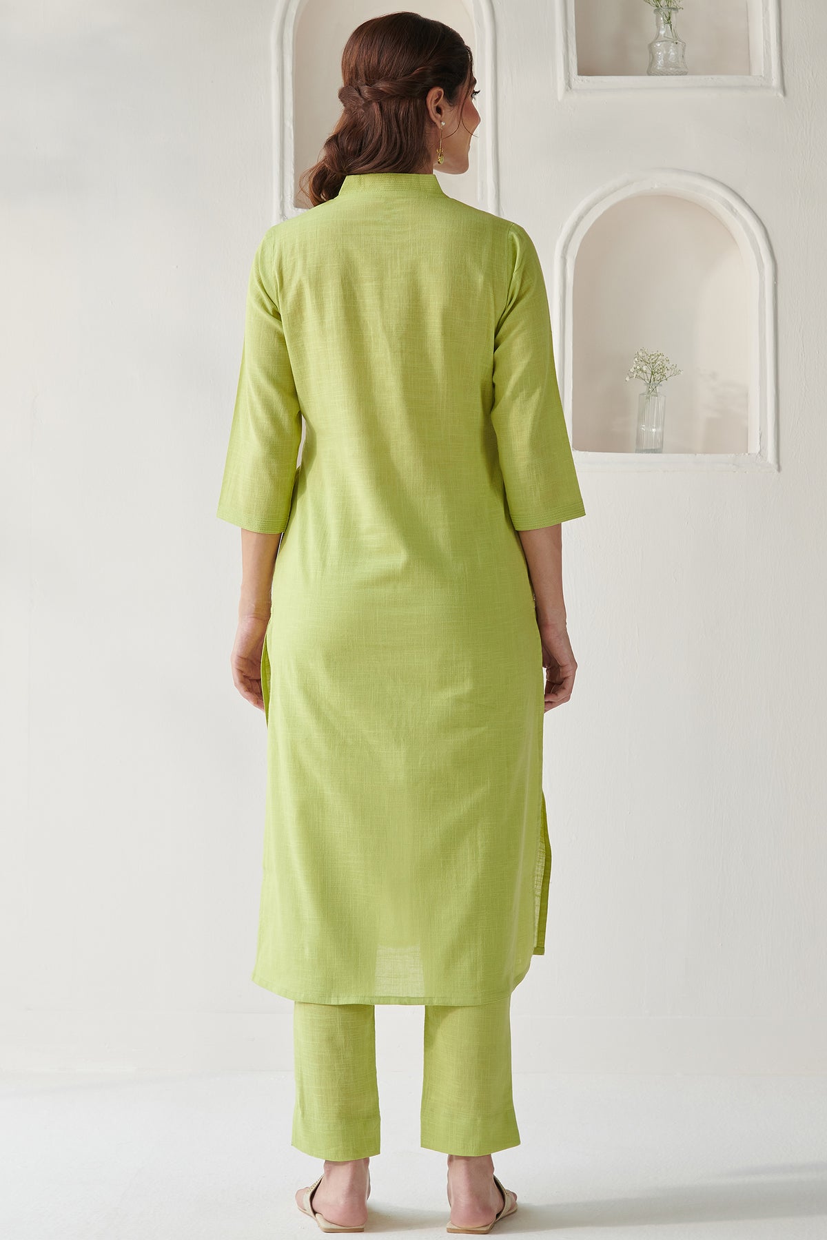 Roza Layla Apple Green Kurta