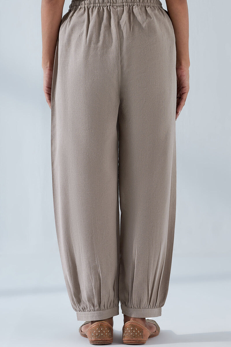 Nasrine Rehmat Beige Izhaar Pants