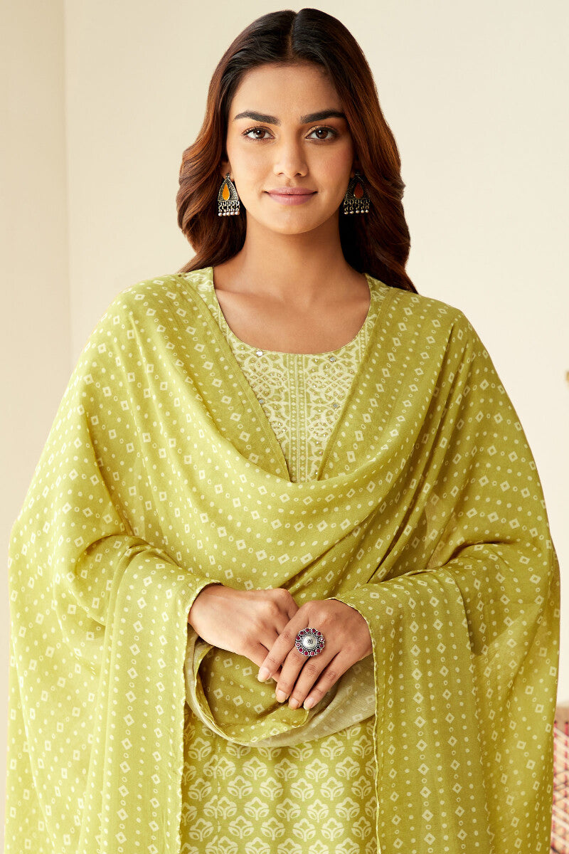 Gauhar Samaira Yellow Dupatta