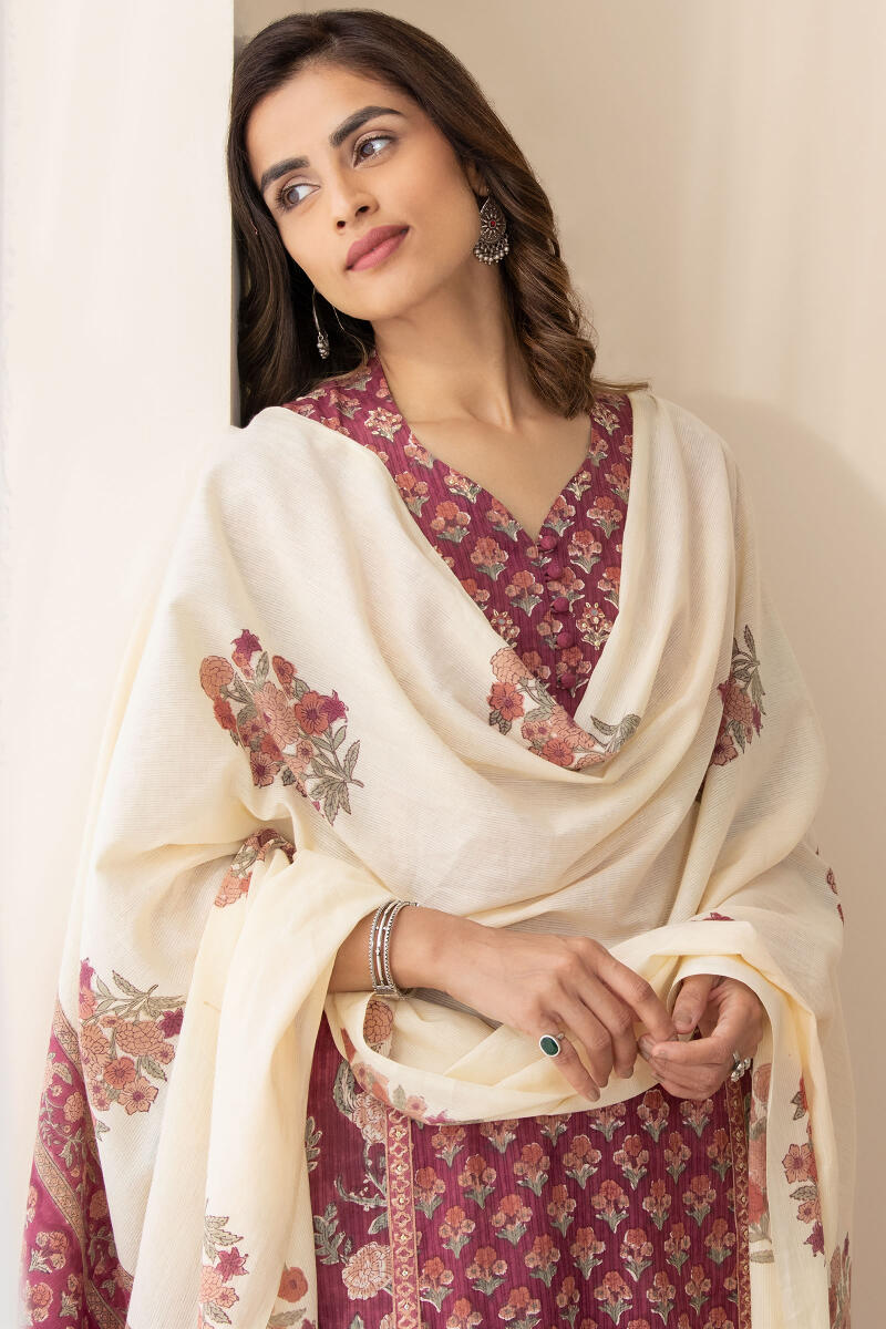Nasrine Jiya Sanganeri Dupatta