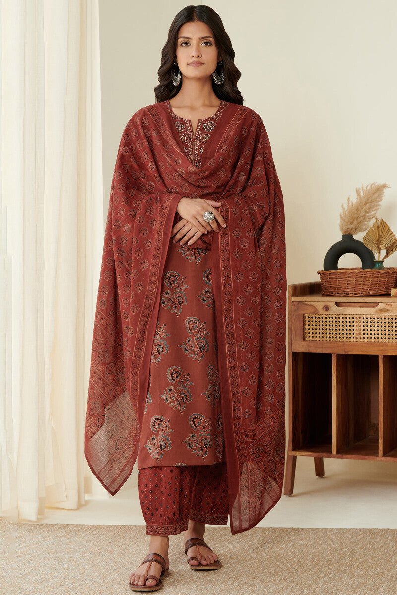 Sehra Maira Ajrak Dupatta