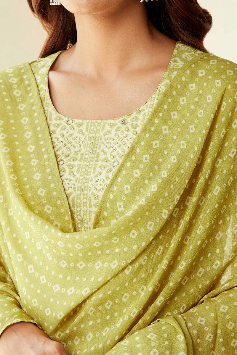 Gauhar Samaira Yellow Dupatta