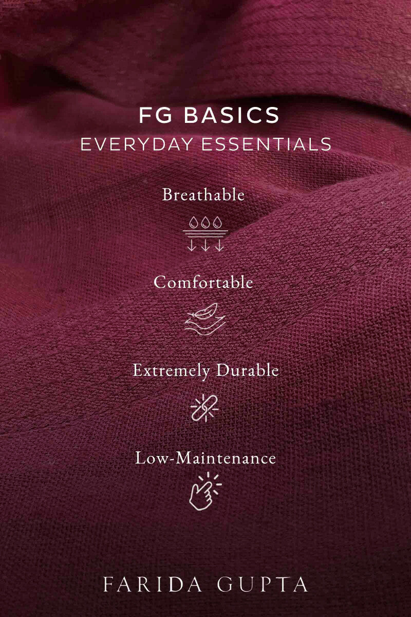 Roza Seher Raspberry Pink Kurta