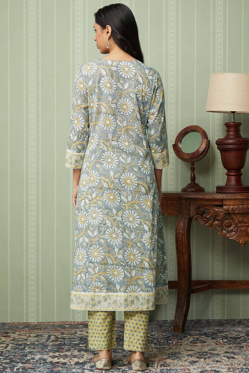 Gauhar Zafiya Sanganeri Kurta