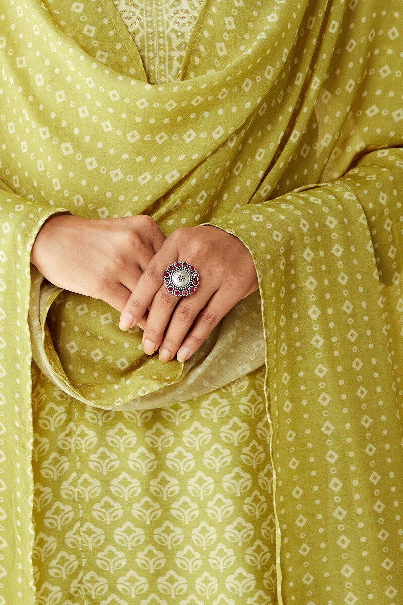 Gauhar Samaira Yellow Dupatta