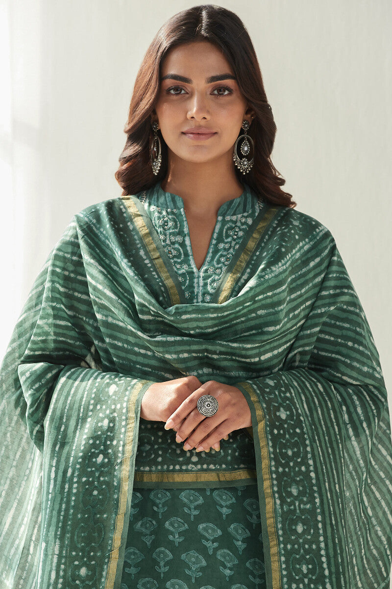 Surplus: Sehra Raahat Dabu Chanderi Dupatta