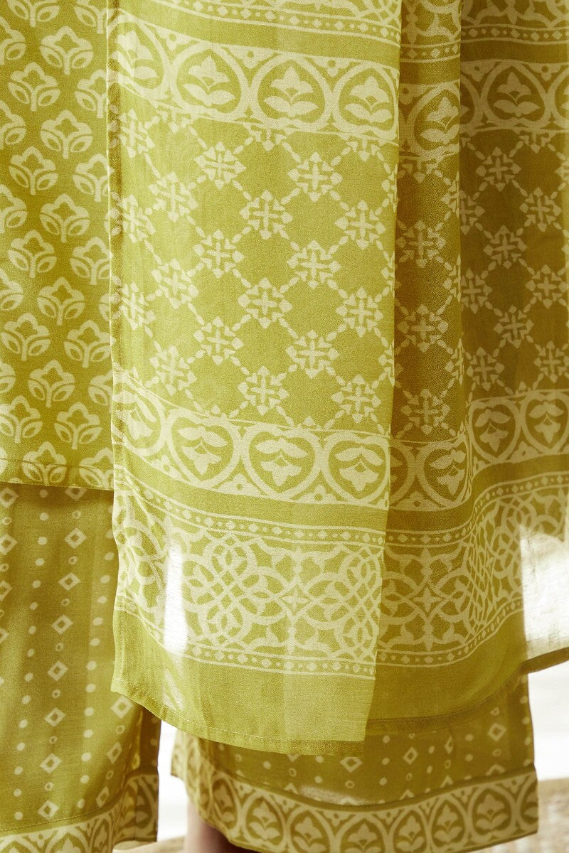 Gauhar Samaira Yellow Dupatta