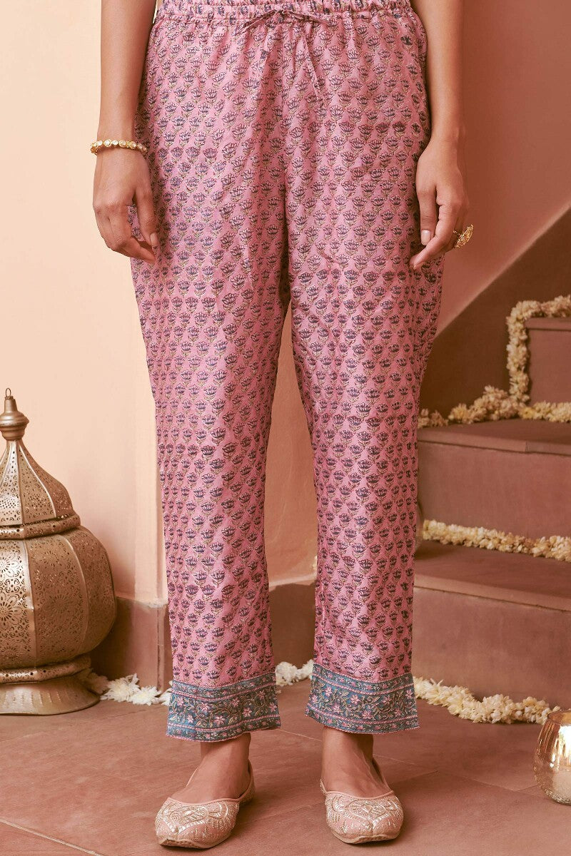 Mehrunissa Kiara Chanderi Narrow Pants