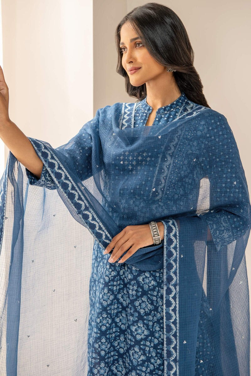 Sehra Nusrat Indigo Kurta