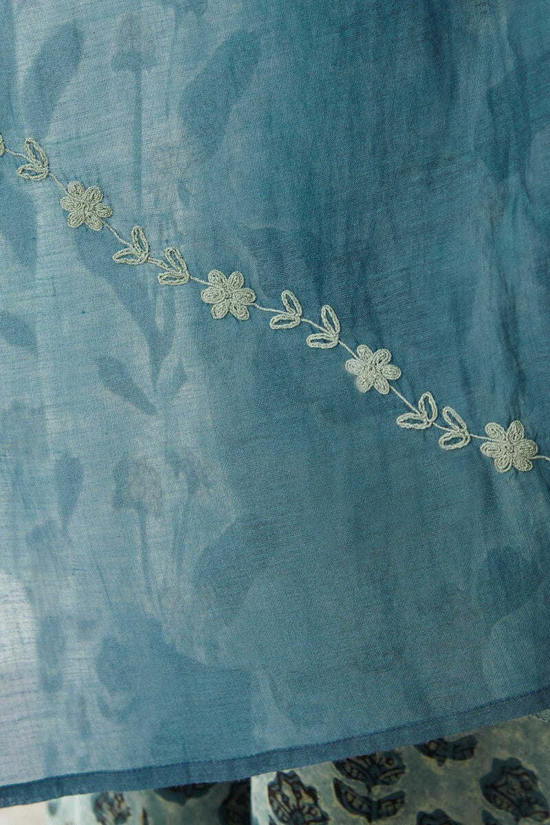 Sehra Zarina Cotton Silk Dupatta