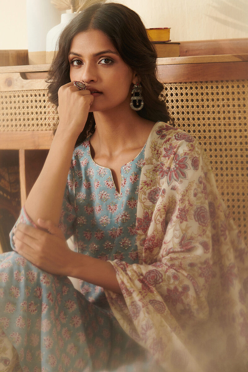 Nasrine Inaya Sanganeri Modal Dupatta