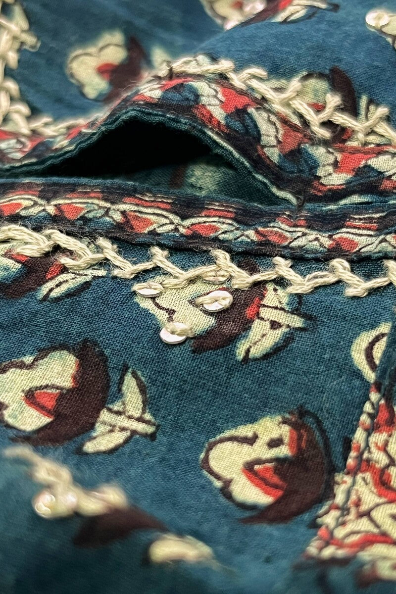 Sehra Kiara Bagru Kurta