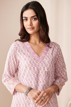 Gulbarg Zahira Sanganeri Kurta