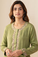 Naadirah Zarina Faux Wool Handloom Kurta