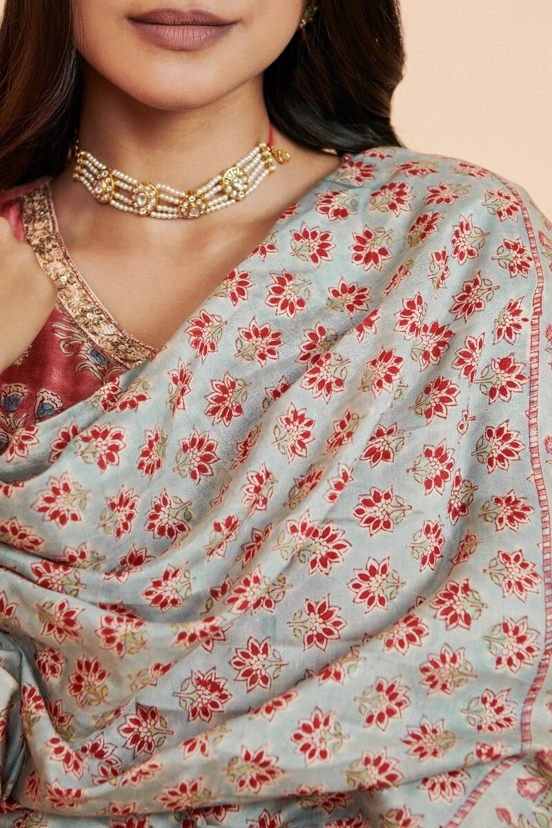 Shirin Mehnaz Modal Sanganeri Dupatta