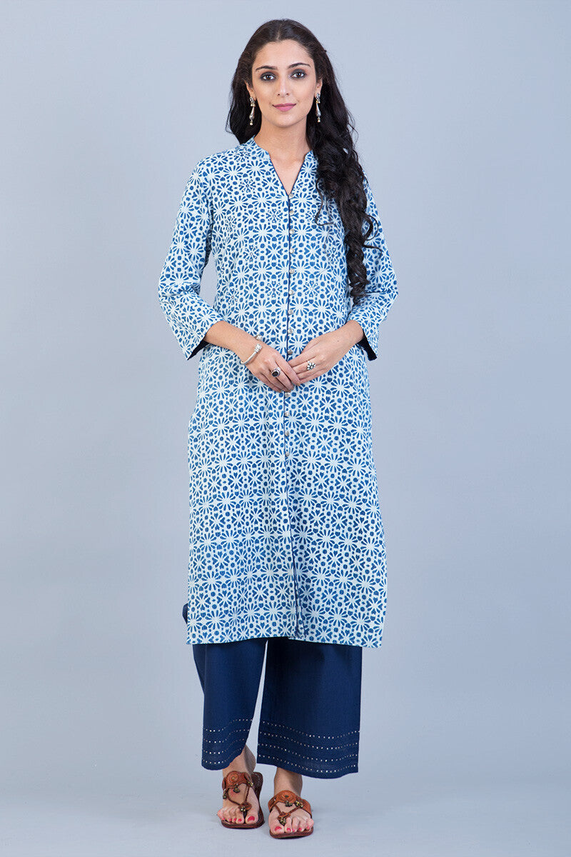 Farin Kantha Kurta