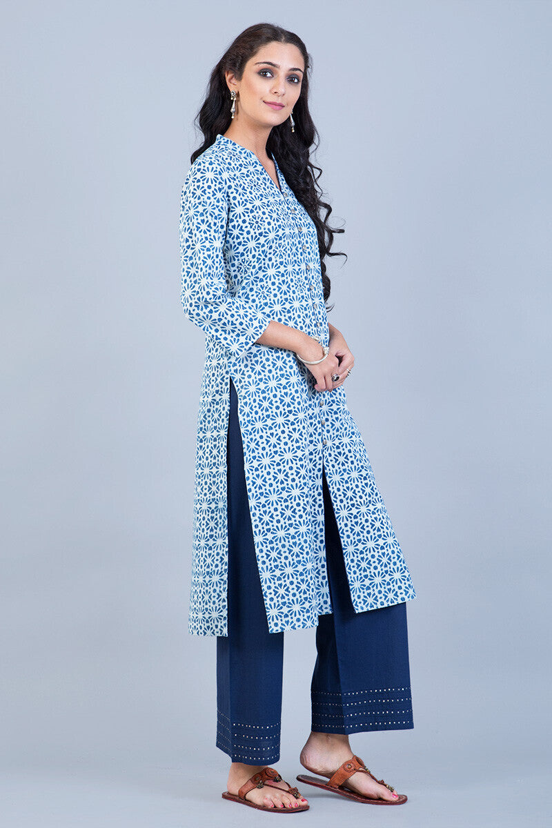 Farin Kantha Kurta