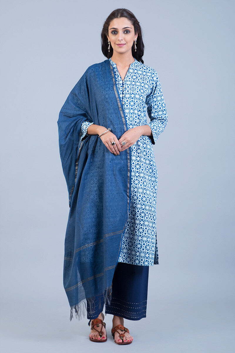 Farin Kantha Kurta