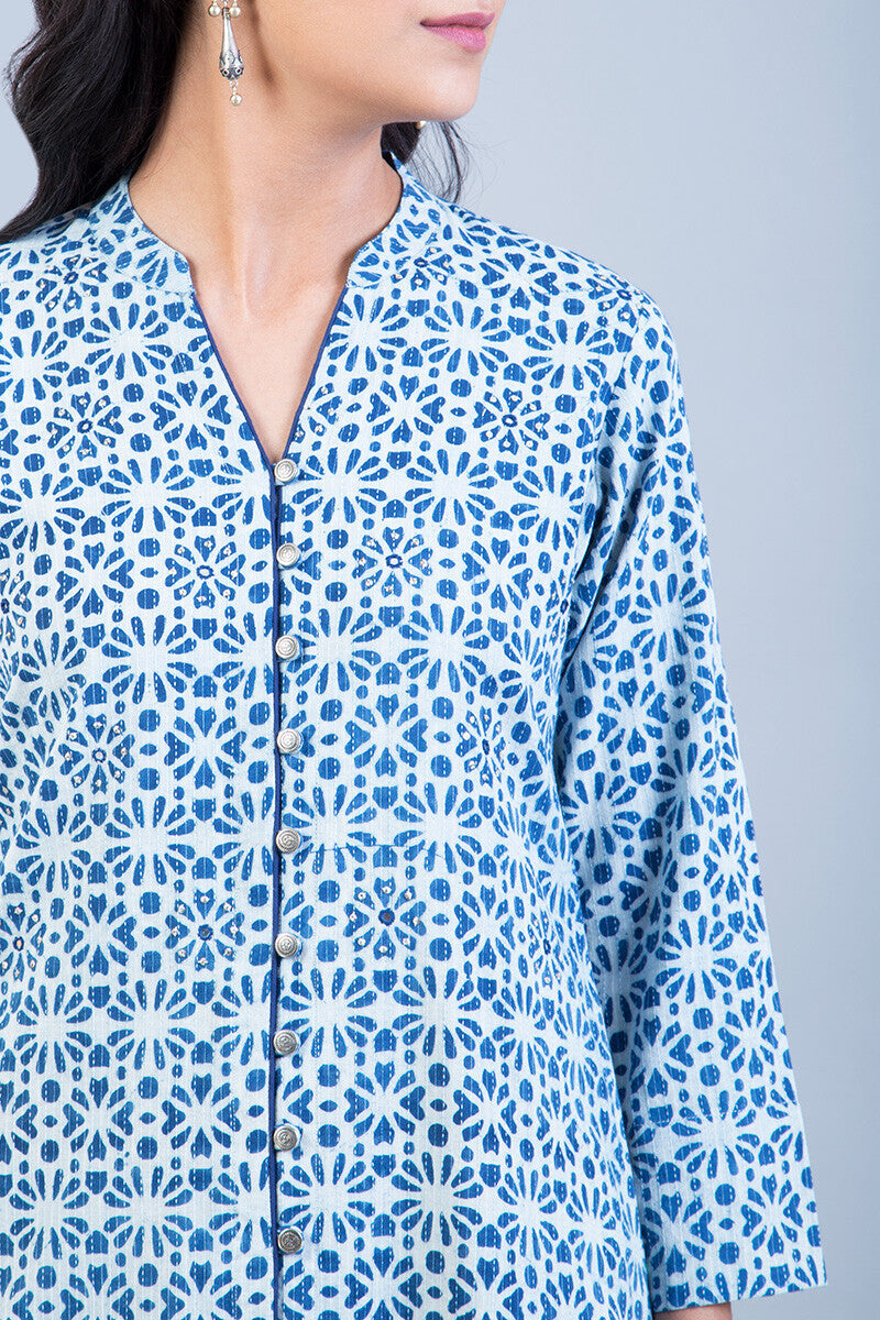 Farin Kantha Kurta
