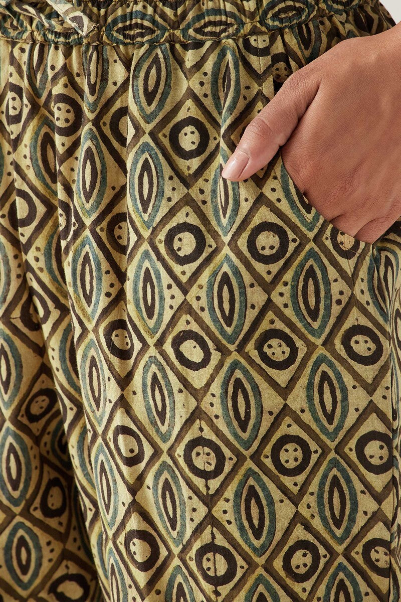 Sehra Zahira Ajrak Narrow Pants