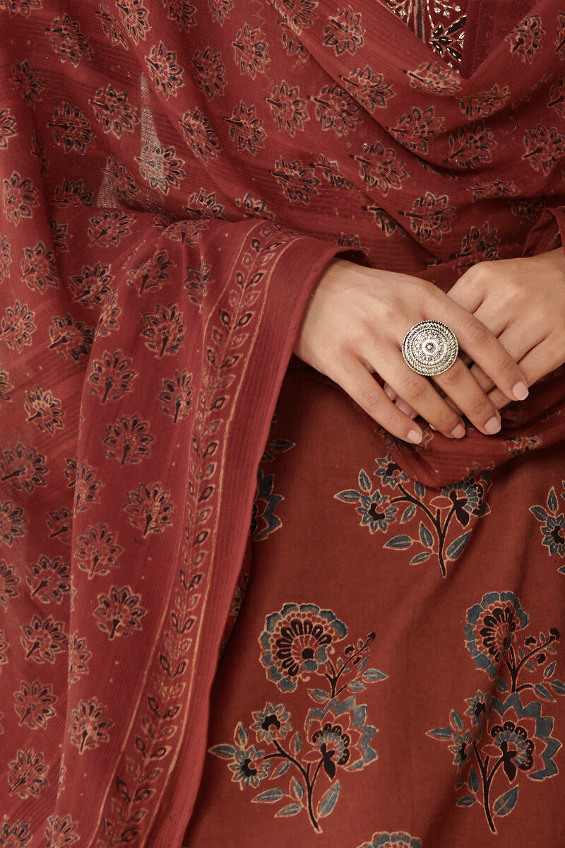Sehra Maira Ajrak Dupatta