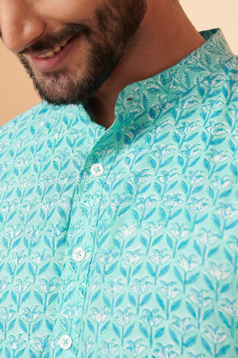 Shirin Zain Sanganeri Modal Kurta