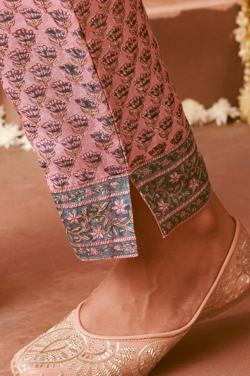 Mehrunissa Kiara Chanderi Narrow Pants