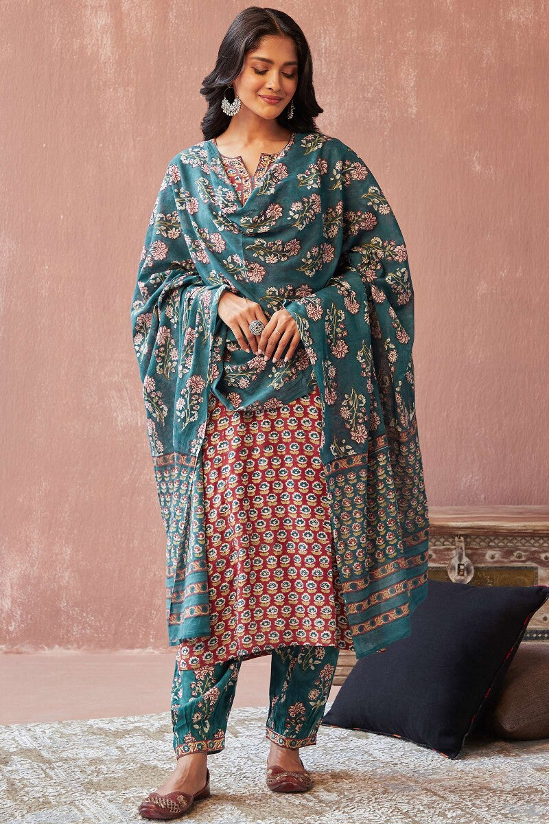 Gauhar Ruhi Sanganeri Dupatta