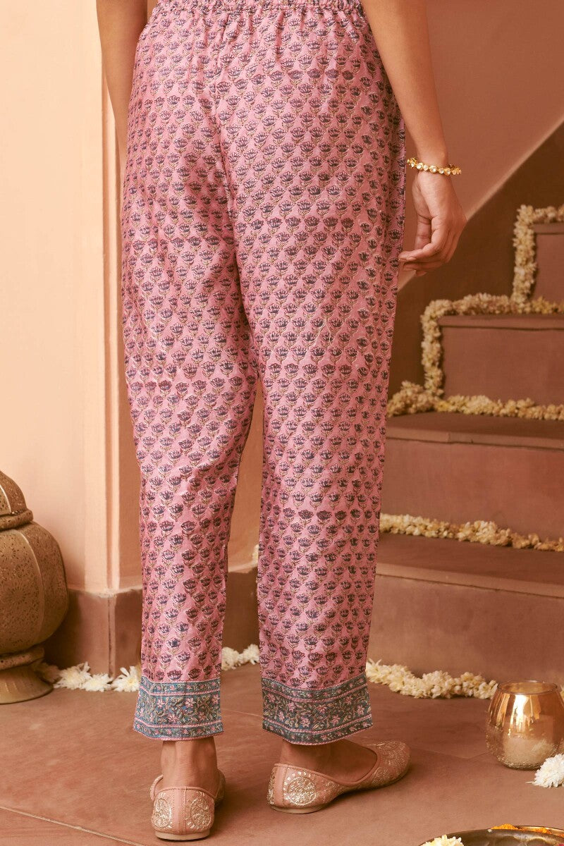Mehrunissa Kiara Chanderi Narrow Pants