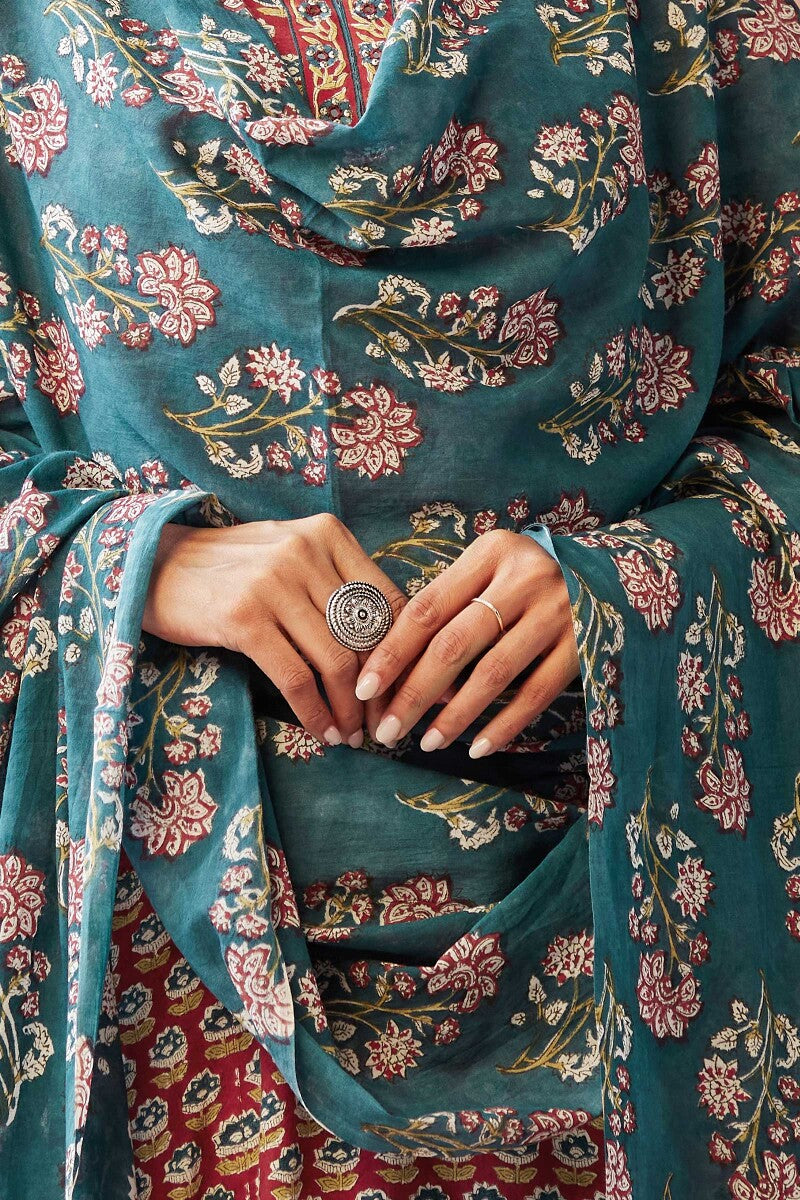 Gauhar Ruhi Sanganeri Dupatta