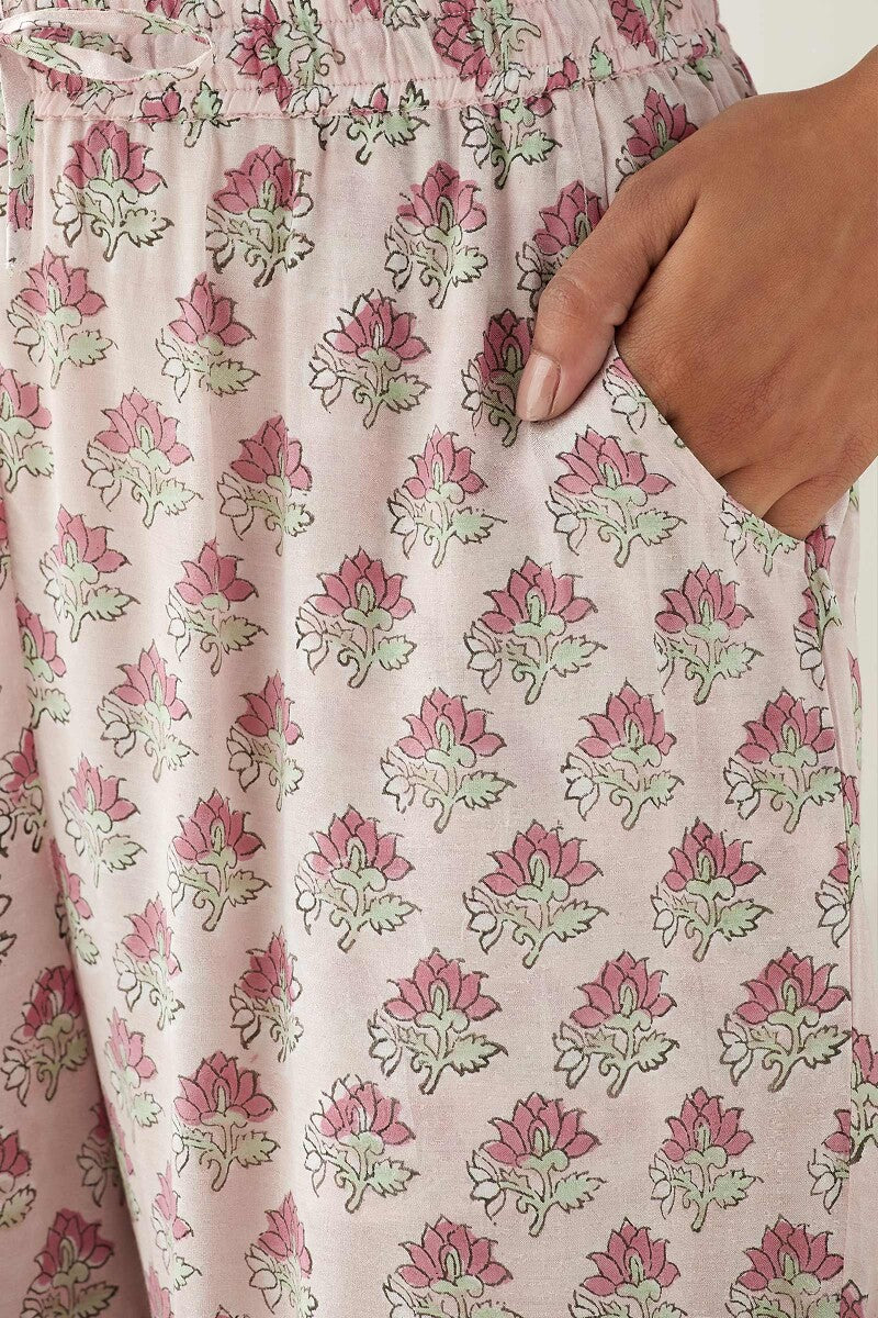 Gauhar Farhat Sanganeri Modal Narrow Pants